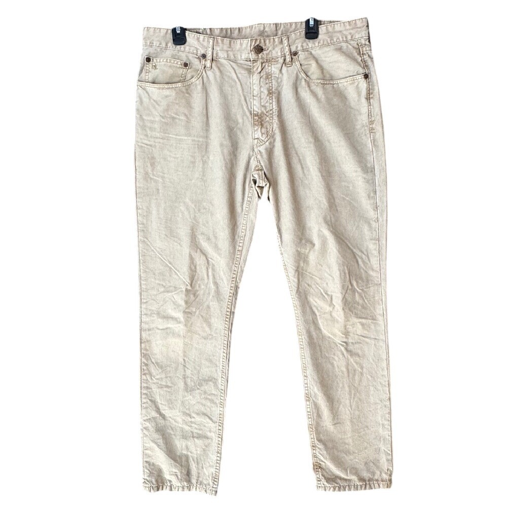 Polo Ralph Lauren Varick Chino Pants Mens 37x32 Khaki‎ Preppy Casual